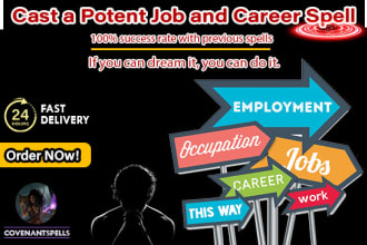 cast a potent job and career spell for you