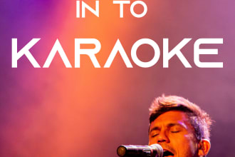 do turn your song into karaoke 3 songs in 5 dollars
