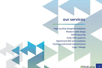 create modern, optimized wordpress sites and web shops