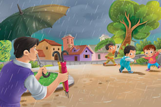 make a children book illustrations