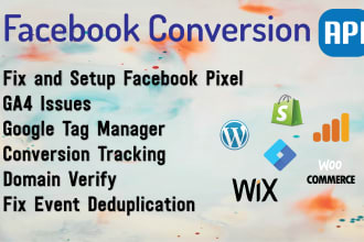fix and setup facebook pixel conversion API