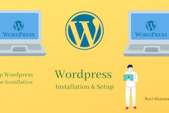 setup and install wordpress