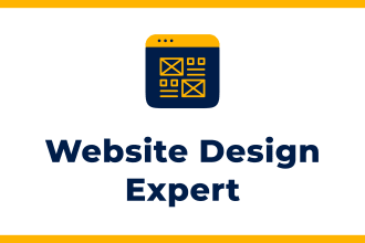 design any types of website from scratch level