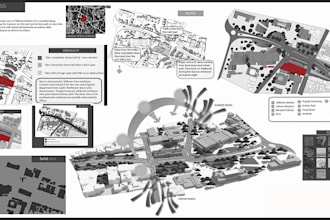 design architecture posters and presentation board
