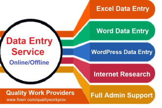 be data entry operator, wordpress assistant, VA