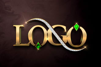 do professional 3d business logo design