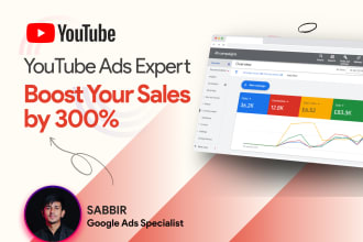 set up google youtube ads, video advertising campaign to generate leads or sales