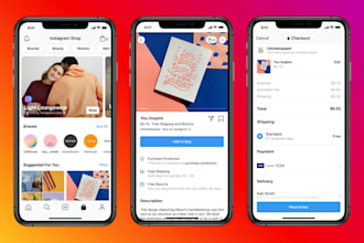 set up facebook shop, instagram shop and tiktok shop