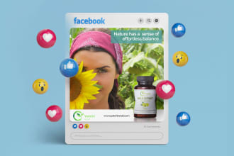 design social media posts, facebook and instagram post