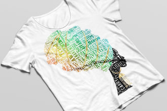 design word art and word cloud in less than 5 hrs