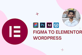 do figma design to wordpress using elementor