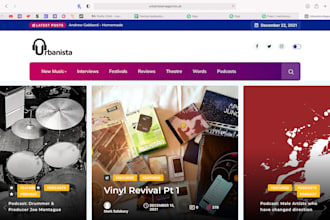 share your music on a top online music magazine