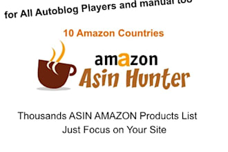 grab Amazon Products ASIN List with Complete Data each