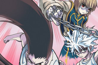 illustrate any cartoon, anime, manga, or video game character