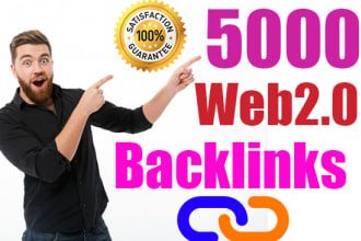 do build 5000 web 2 0 backlinks