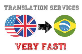 translate english to brazilian portuguese I can do subtitles