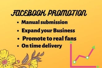 promote your business to targeted facebook users