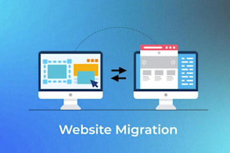 migrate website to another hosting or server