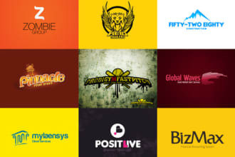 design 4 memorable logo concepts with unlimited revisions business Logos