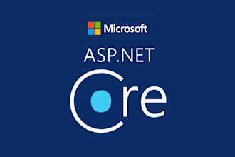 develop asp net core restful apis, backends