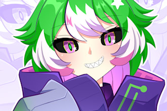 draw anime cartoon comic character illustration art
