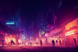 produce synthwave retrowave 80s pop cyberpunk darkwave music