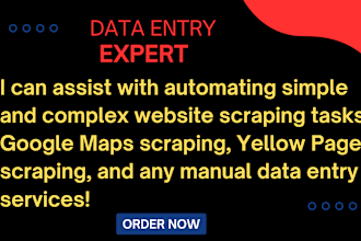 do data entry tasks from sources to spreadsheet