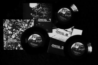 lay out and design your album or ep artwork, print ready