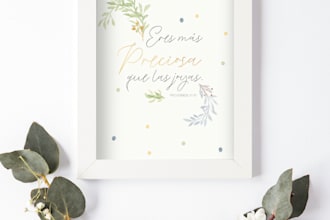 make a printable bible verse design