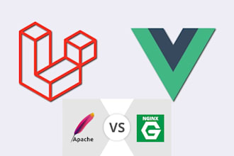 deploy, upload your laravel vue js website to the server