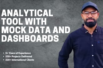build an excel analytical tool with reports and a dashboard