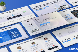 design professional powerpoint presentation and pitch deck