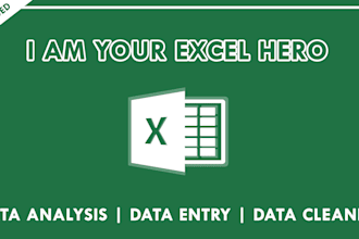 cleanse, dedupe, rearrange, reformat your excel data