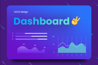 design custom saas web app and dashboard in figma