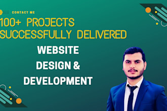 design and develop website and web application saas development