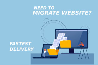 backup, restore, migrate your website