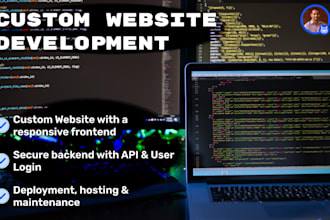 create a custom website