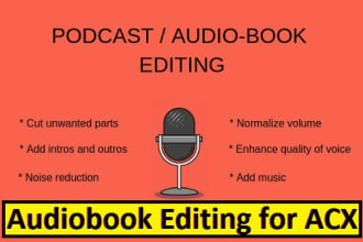 edit, mix, and master your audio podcast