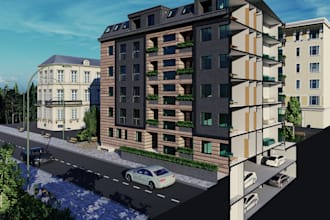 make 3d architecture renderings