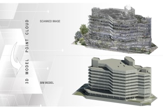 do 3d revit models and dwg exports from point clouds