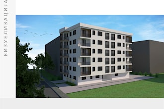 do sketch up 3d models and vray rendering
