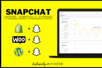 install snapchat pixel on your website