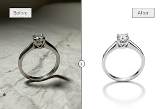 do high end jewelry retouch
