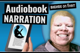 narrate your audiobook in relaxing male voice