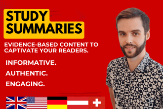 summarize medical studies for your readers