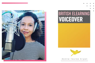 record your british elearning training course voiceover
