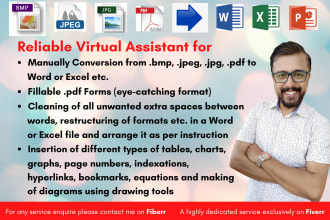 clean, format and redesign your microsoft word, excel file