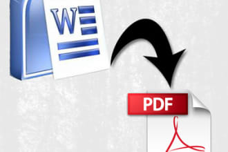 convert your Microsoft Word document into a PDF file