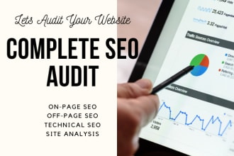 do expert SEO audit report, competitor analysis
