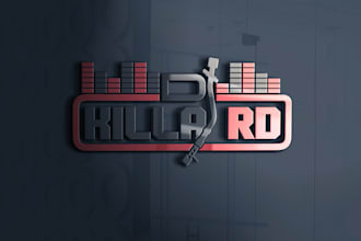 design dj, music logo